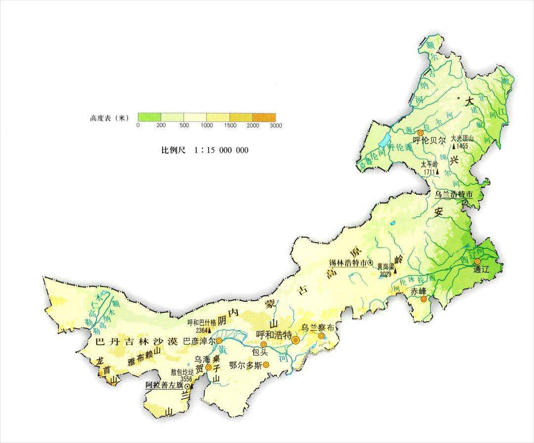 收藏丨漂亮简洁的各省市地形地势高清地图