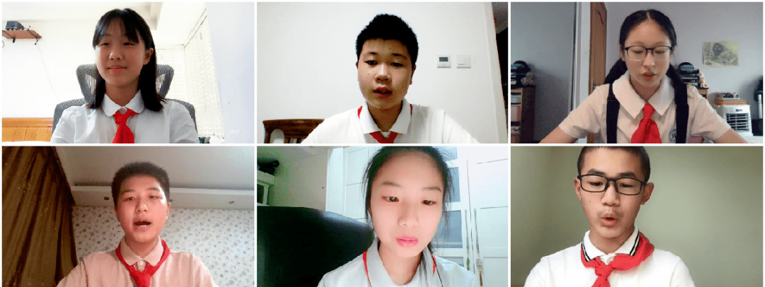 闵行区华漕学校六年级少先队员朱钱宸当我第一次听到"15分钟少先队