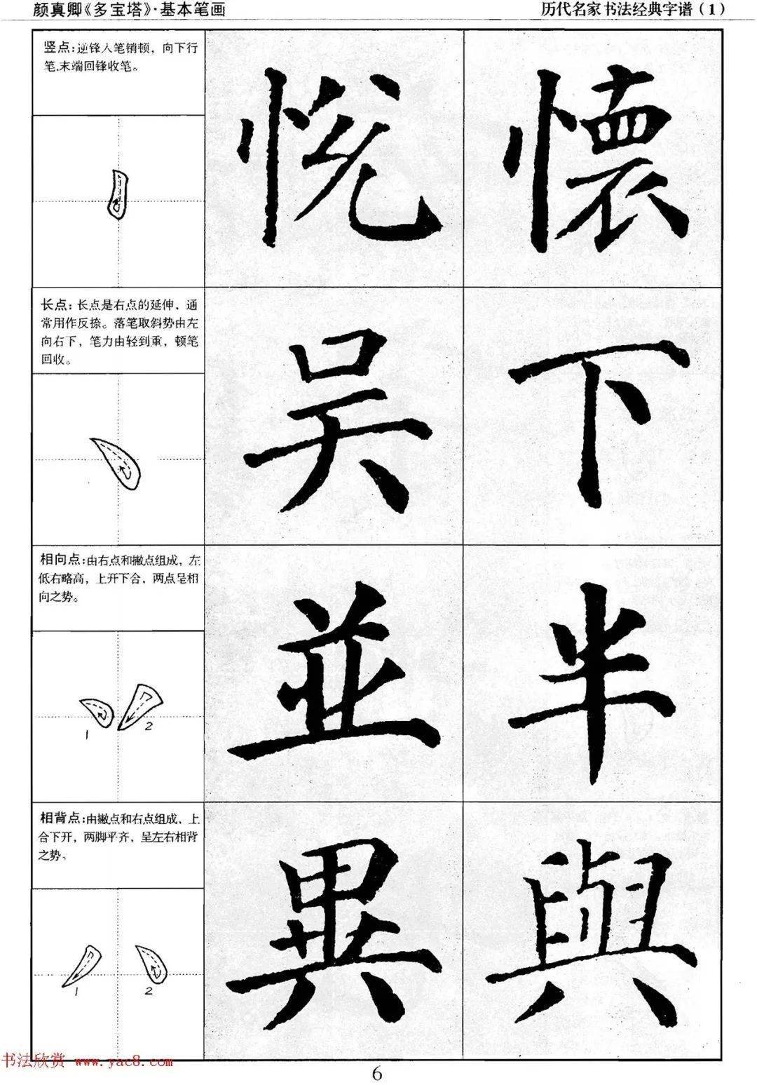 主要内容:颜真卿与《多宝塔》书写要诀,用笔原则,基本笔画,偏旁部首