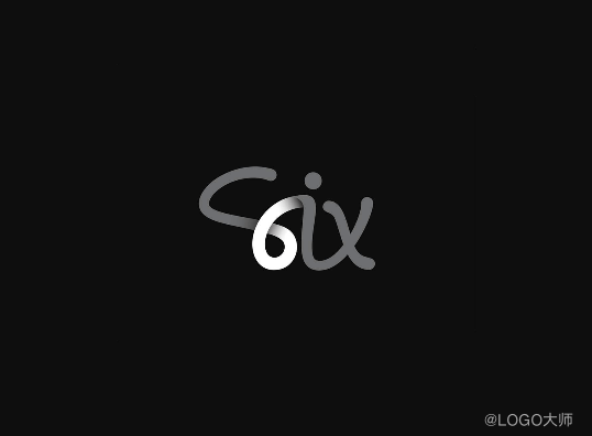 数字6主题logo设计欣赏