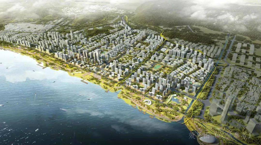 "一江两岸"规划效果图