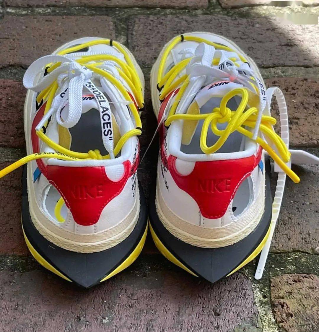 实物|越来越抽象！下一款 OW x Nike 最新实物曝光！