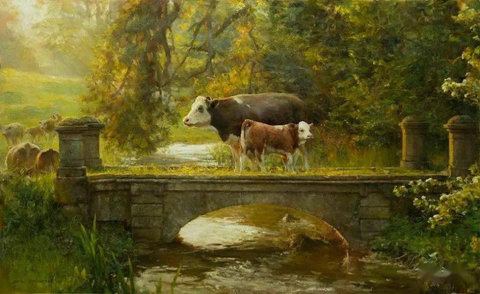 风景油画50幅真美