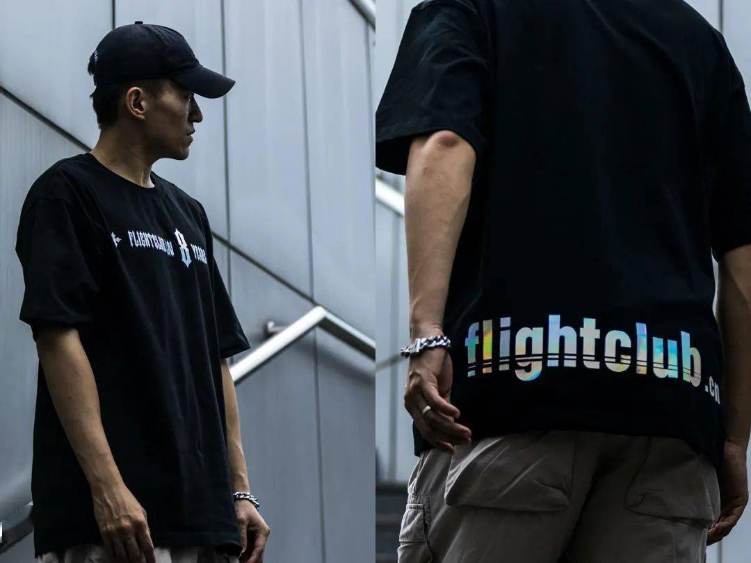 反光|小姐姐上身示范！「FC 八周年纪念 T 恤」炫彩反光超抢眼！