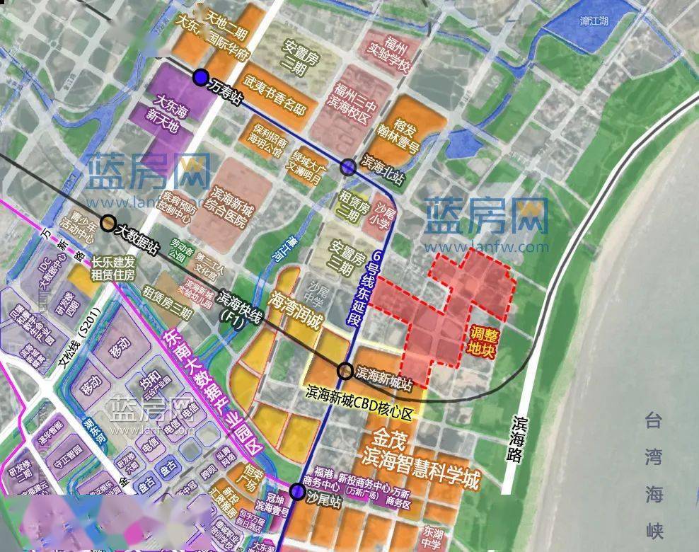 长乐滨海新城规划图片