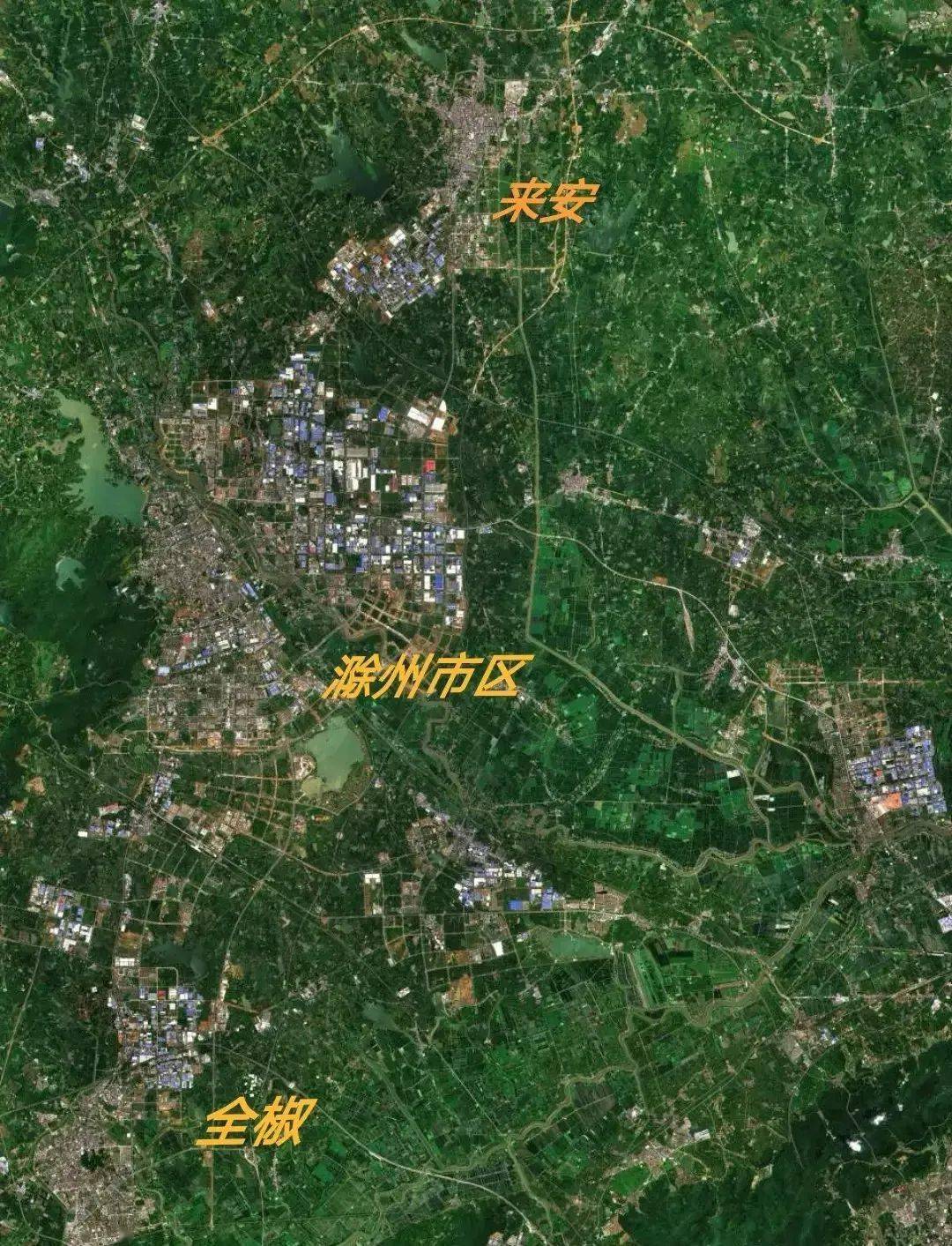 看看来安县城市总体规划(2016