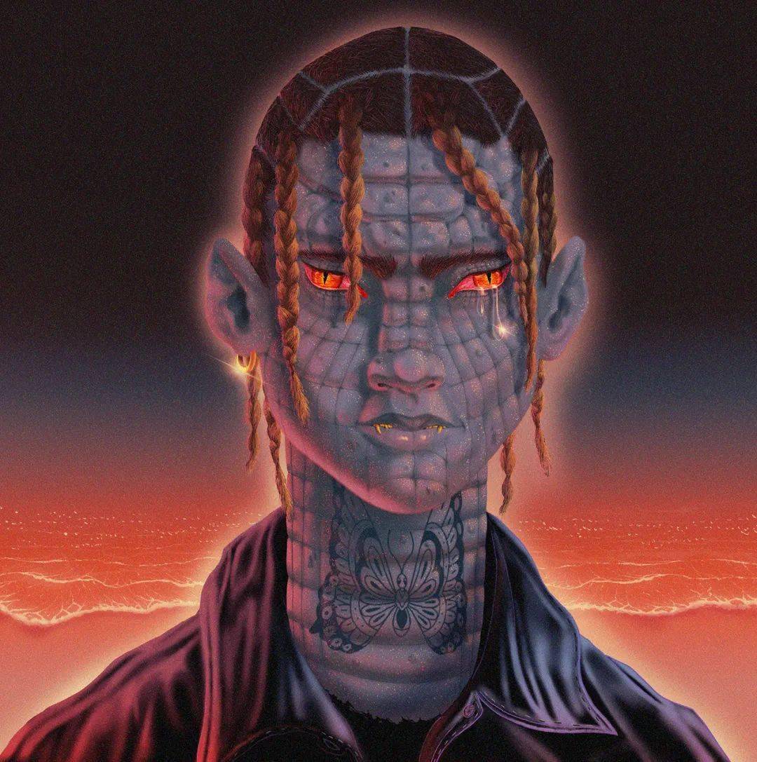 铁屑|这个小哥画风，好诡异的魔幻！