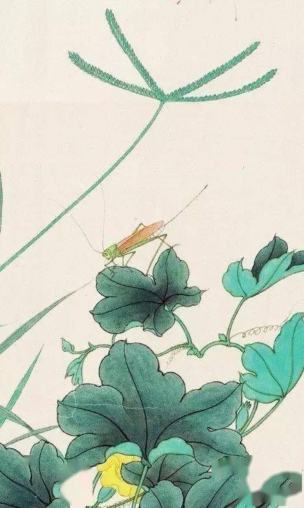 工笔大师俞致贞画草虫,真美!