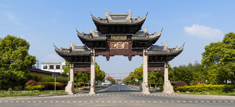 走进张家港高新区(塘桥镇)金村村,一条明清建筑风格的老街,沉淀文韵