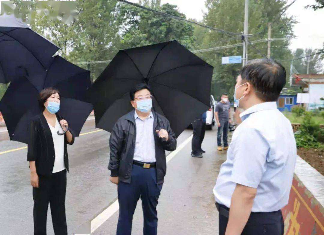 徐衣显到洛宁督导检查防汛工作
