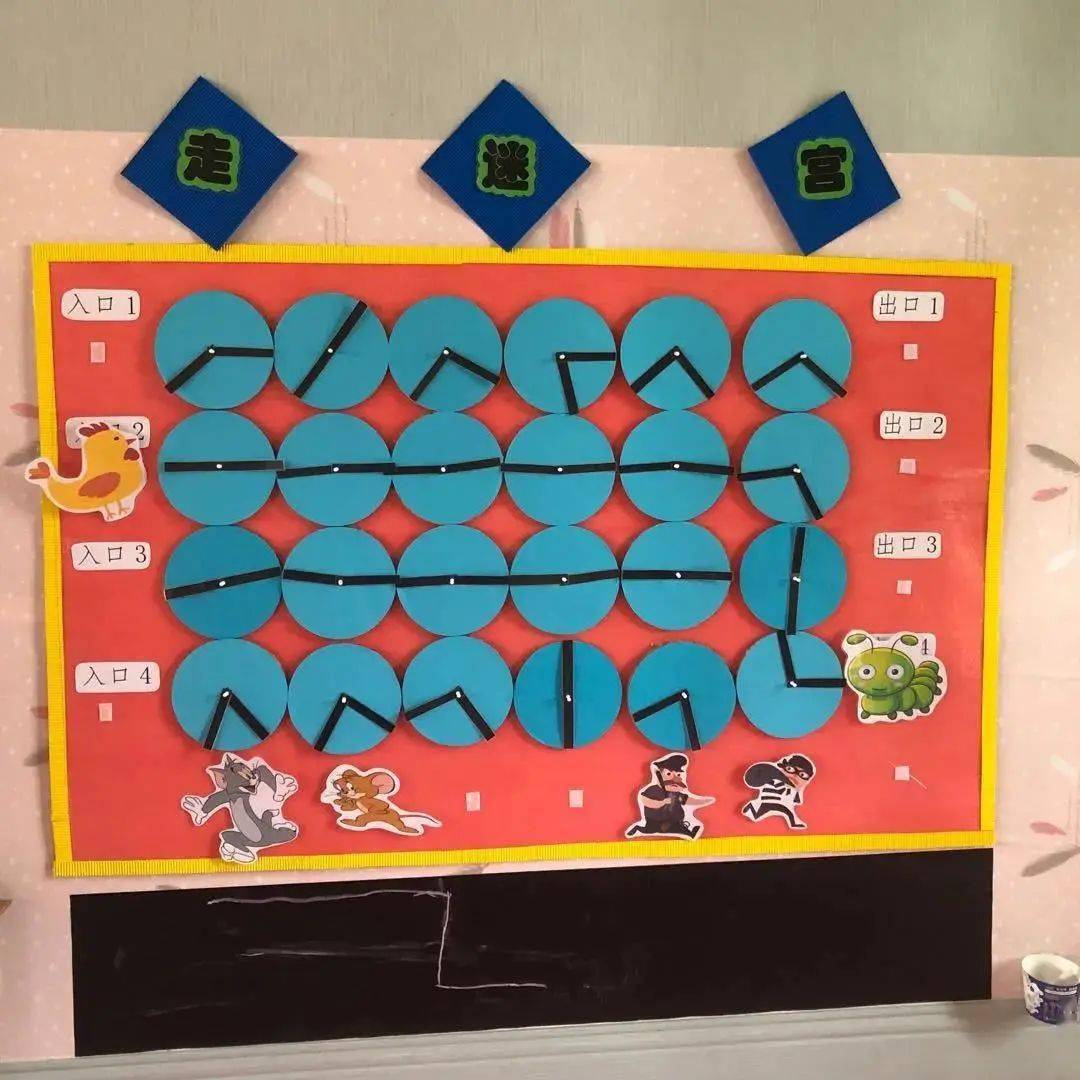 又到开学环创时小中大班的30个墙面游戏我们给你准备好了