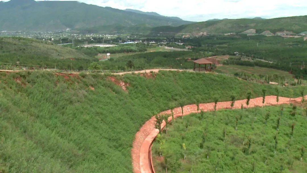 牢记初心使命争取更大光荣鹤庆县金墩乡蝙蝠洞片区废旧矿山生态修复