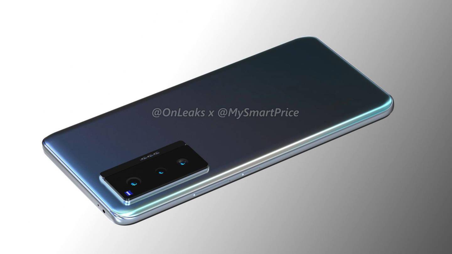 vivo x70 渲染图出炉:6.5 英寸 amoled 直屏,后置蔡司三摄_pro