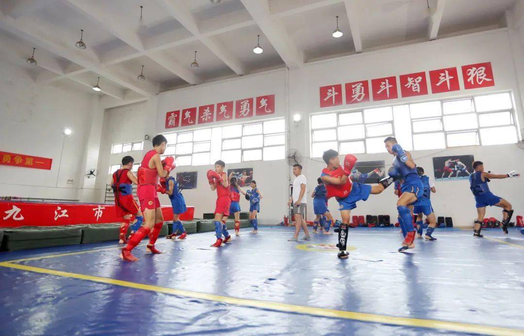 每天训练7小时"魔鬼训练",九江体校散打队摩拳擦掌向省运会发起冲击