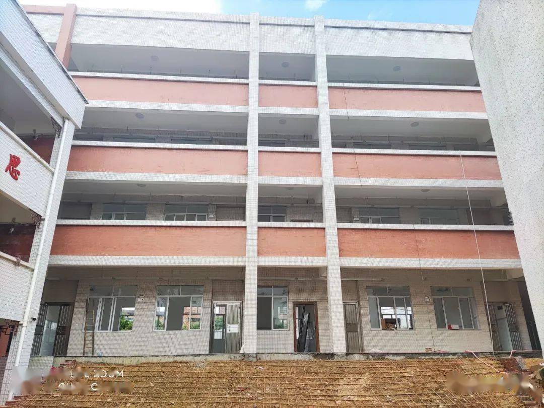 高州东岸泗水祥山南塘等镇多家中小学生爽啦新建教学楼食堂楼宿舍楼
