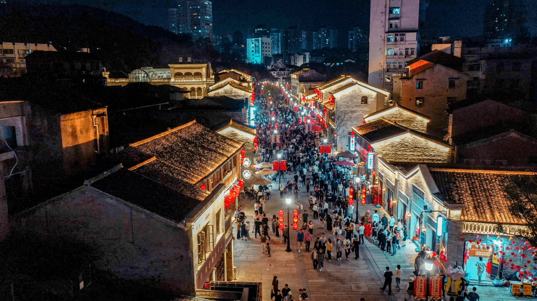 家门口的慢生活越夜越美丽温州市区文旅街区等你来打卡