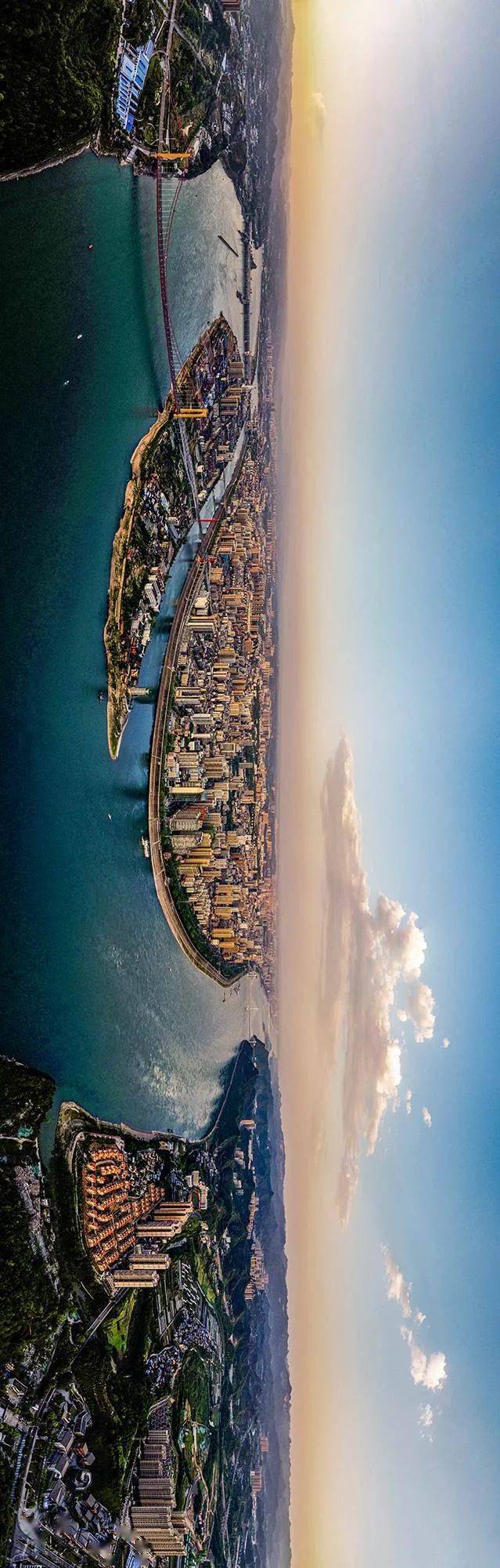 宜昌全景 摄影 文迪请横屏观看三百万年前第四纪的一只神奇大手,从