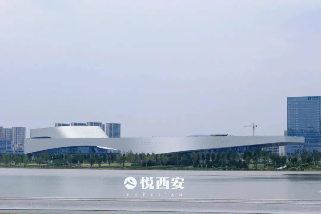 灞河西岸升起崭新文化地标长安书院亮相奥体片区