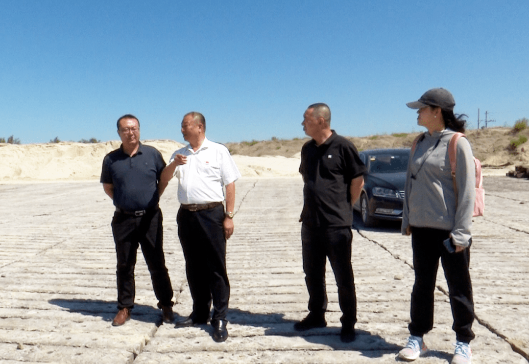代县长杨家佳调研我县硅砂产业发展情况