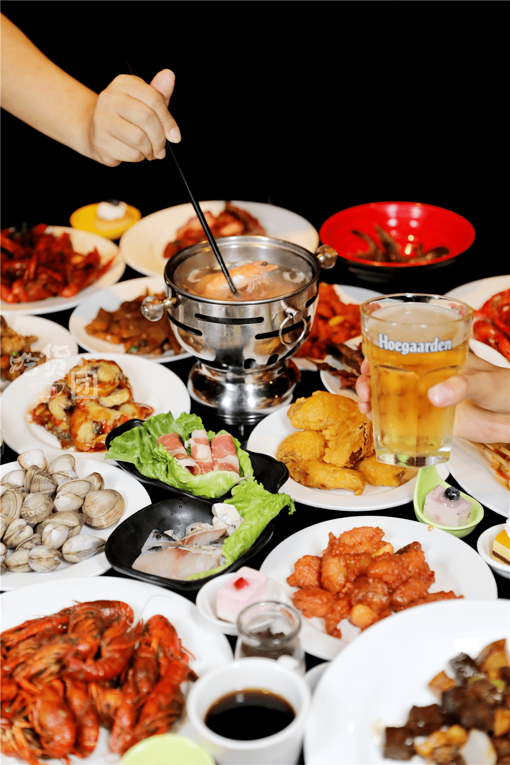 星级酒店自助餐来了,海鲜火锅铁板100 菜品畅吃!