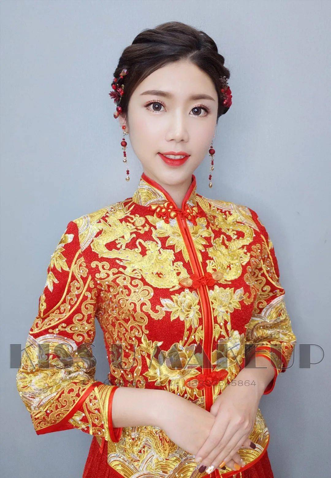美妆造型秀每天为大家分享新娘造型图片化妆技巧新娘编发教程鹊 