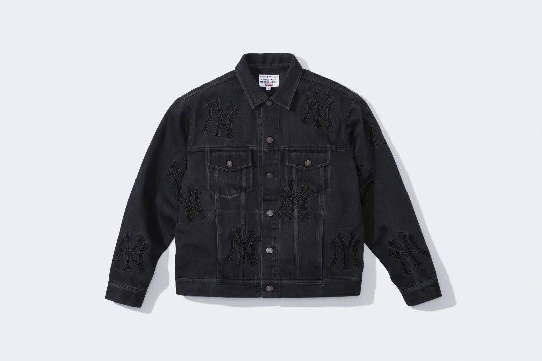 supreme x new york yankees 2021 秋季联名系列正式发布_外套