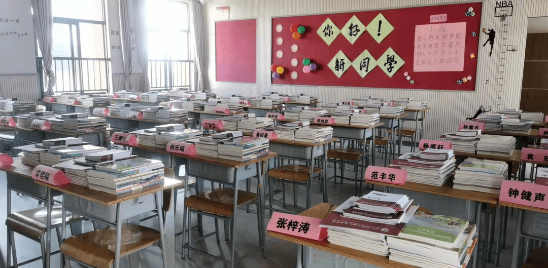 老师们精心布置的教室