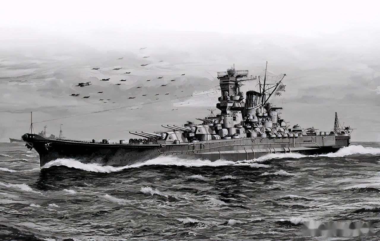 图解大和级战列舰副炮发射速度命中精度无可挑剔还可对空射击