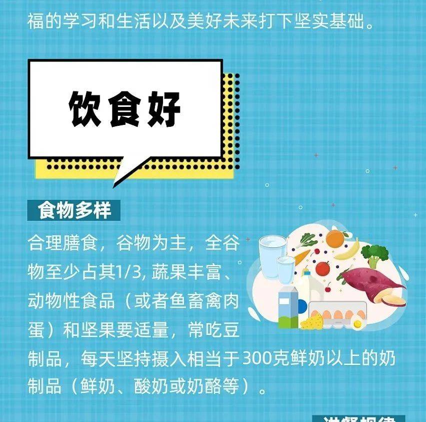 “饮食好、运动好、睡眠好”，争做新时代“三好”少年，多家机构发起“三好”促健康联合倡议_方式日
