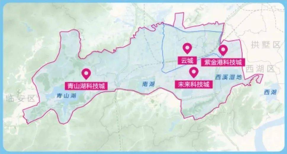 在2025年前,紫金港科技城将计划重点推进西湖大学未来社区,云谷未来