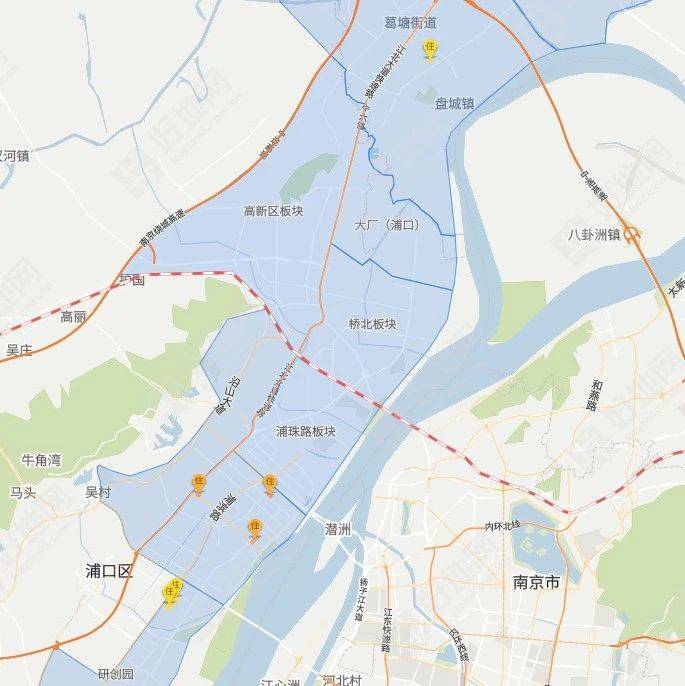 南京二批次供地解读⑤：江北新区6宗总起价118.4亿，5宗需要一级开发资质_地块