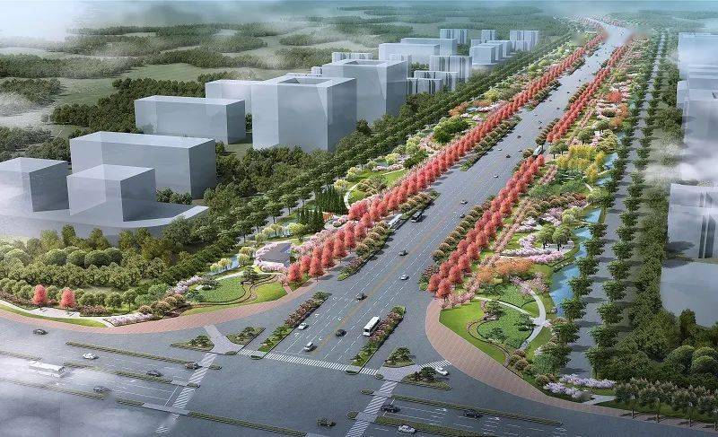 鄢陵最美街道!全面升级_花都