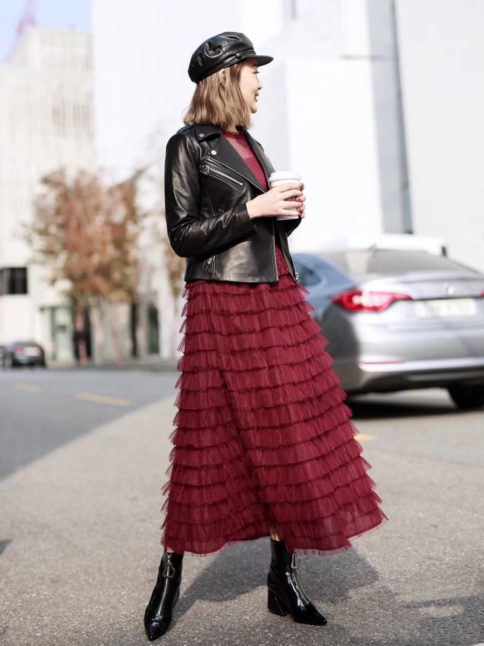 枣红色是最忌讳的搭配,除了不适合暖黄皮,配色也很重要_服装