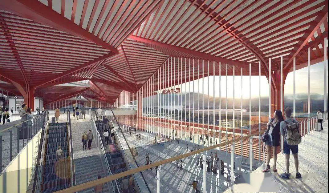 速看!汉巴南高铁巴中东站,恩阳站站房设计出炉