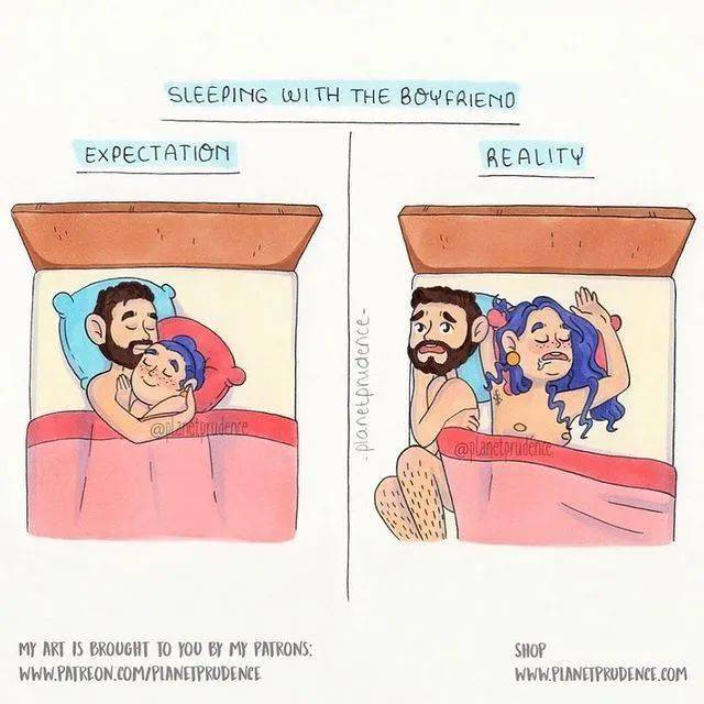 男生勿进她画出女生最私密的尴尬日常戳痛76万网友你在我家装了摄像头