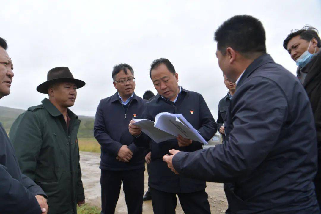 州委书记张晓军在久治县甘德县调研时强调