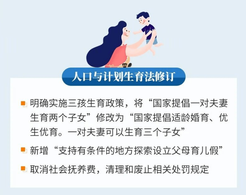 取消社会抚养费,清理和废止相关处罚规定