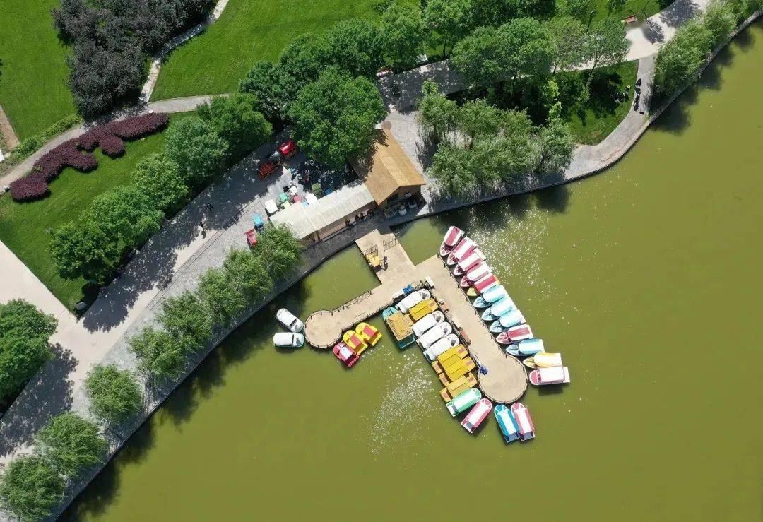 临空强县大美永清之人民公园四季新