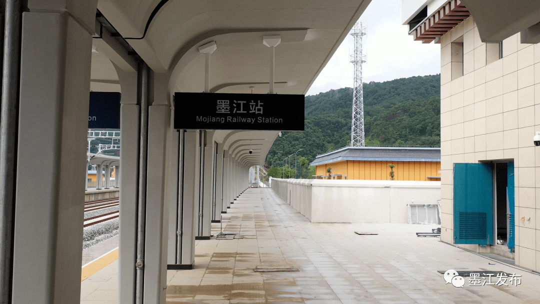 通车指日可待玉磨铁路墨江站即将全面建设完成
