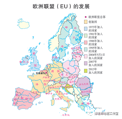 欧洲西部工业区分布图图片