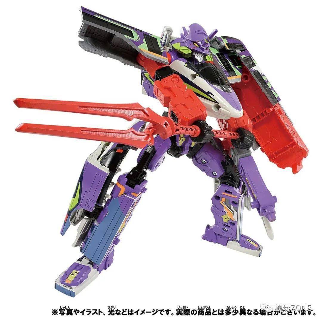 takaratomy:新幹線變形機器人 shinkalion z500 μ-sky type eva