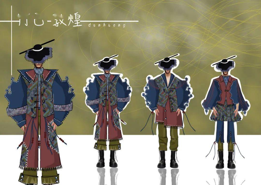 名单|中国民族文化潮服大赛入围名单+效果图