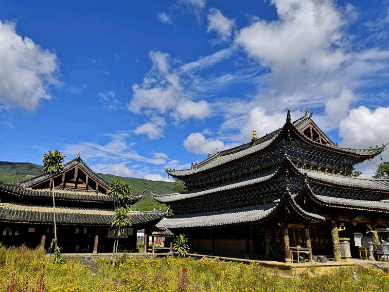 【关注】景谷推进傣族佛寺建筑群保护利用设施建设,擦亮"佛迹仙踪"