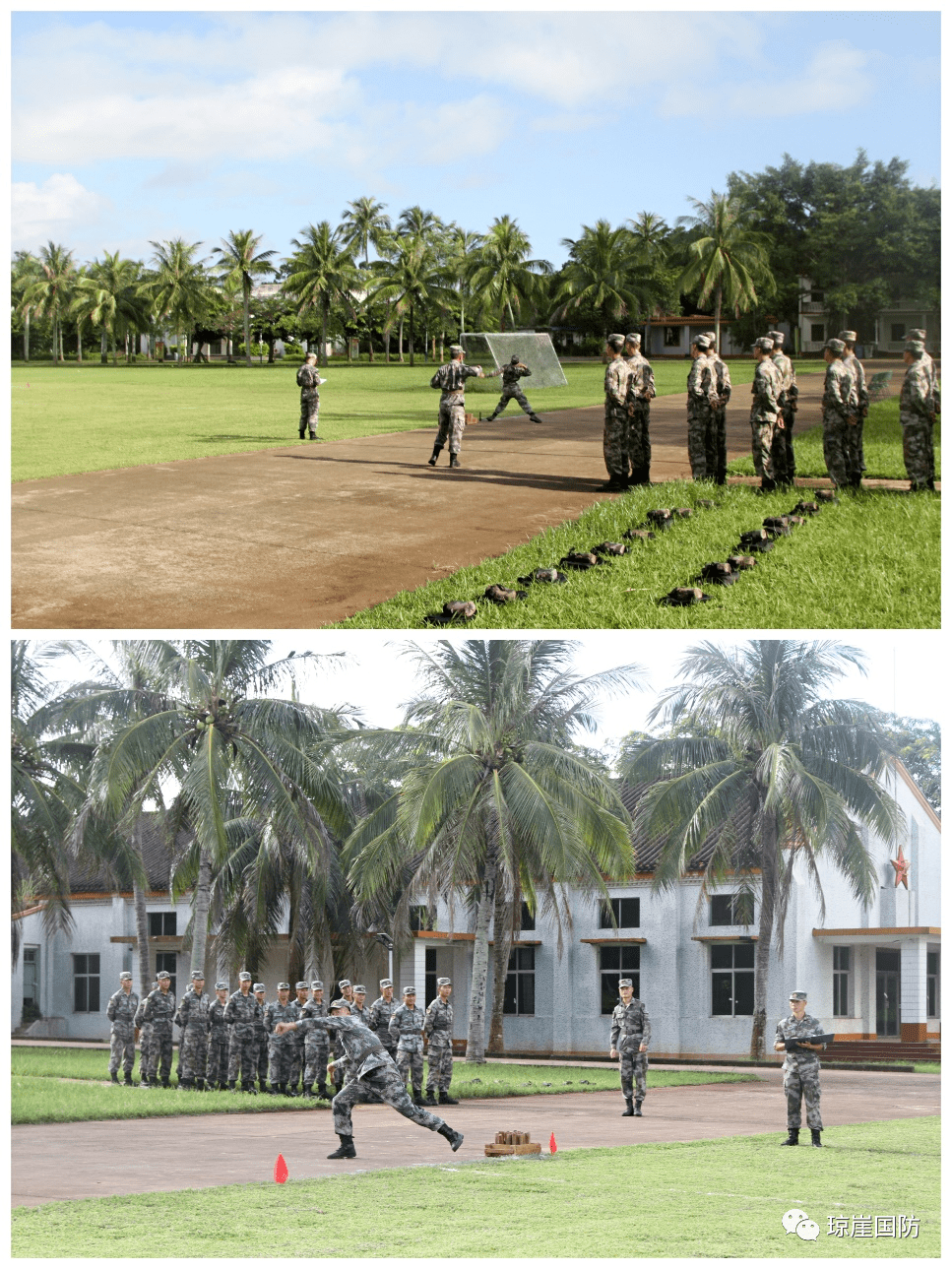 海南省军区新训干部骨干迎来结业考核