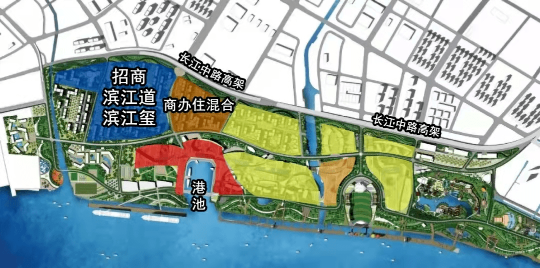 主城滨江在规划层级上,有着摆在台面上一眼可见的优势