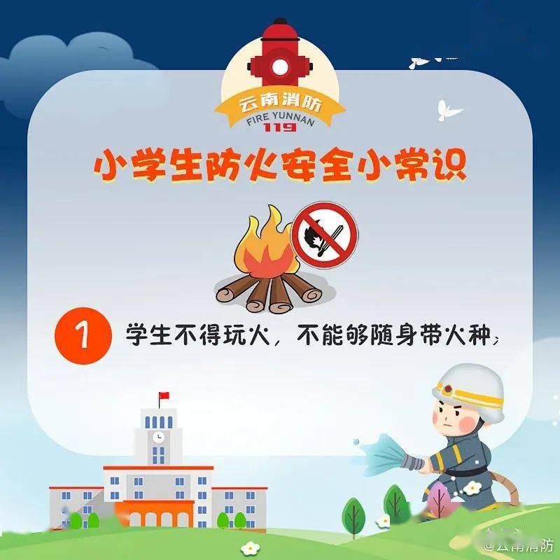 小學生版本的安全提示,簡單易懂,速速讓家裡的小孩子來查收!