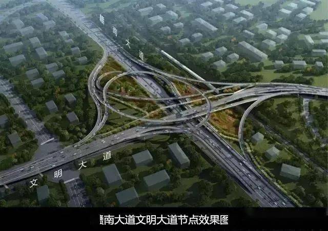 赣州文明大道双江立交在建!预计2022年完工_高架桥