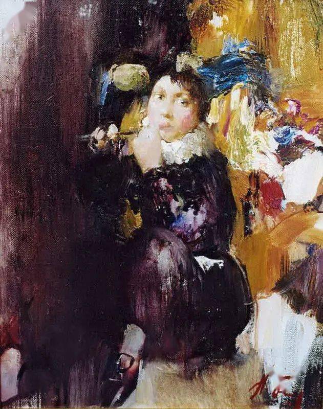 非常喜欢这位画家作品~俄罗斯画家尼古拉·布洛欣人体油画作品赏析