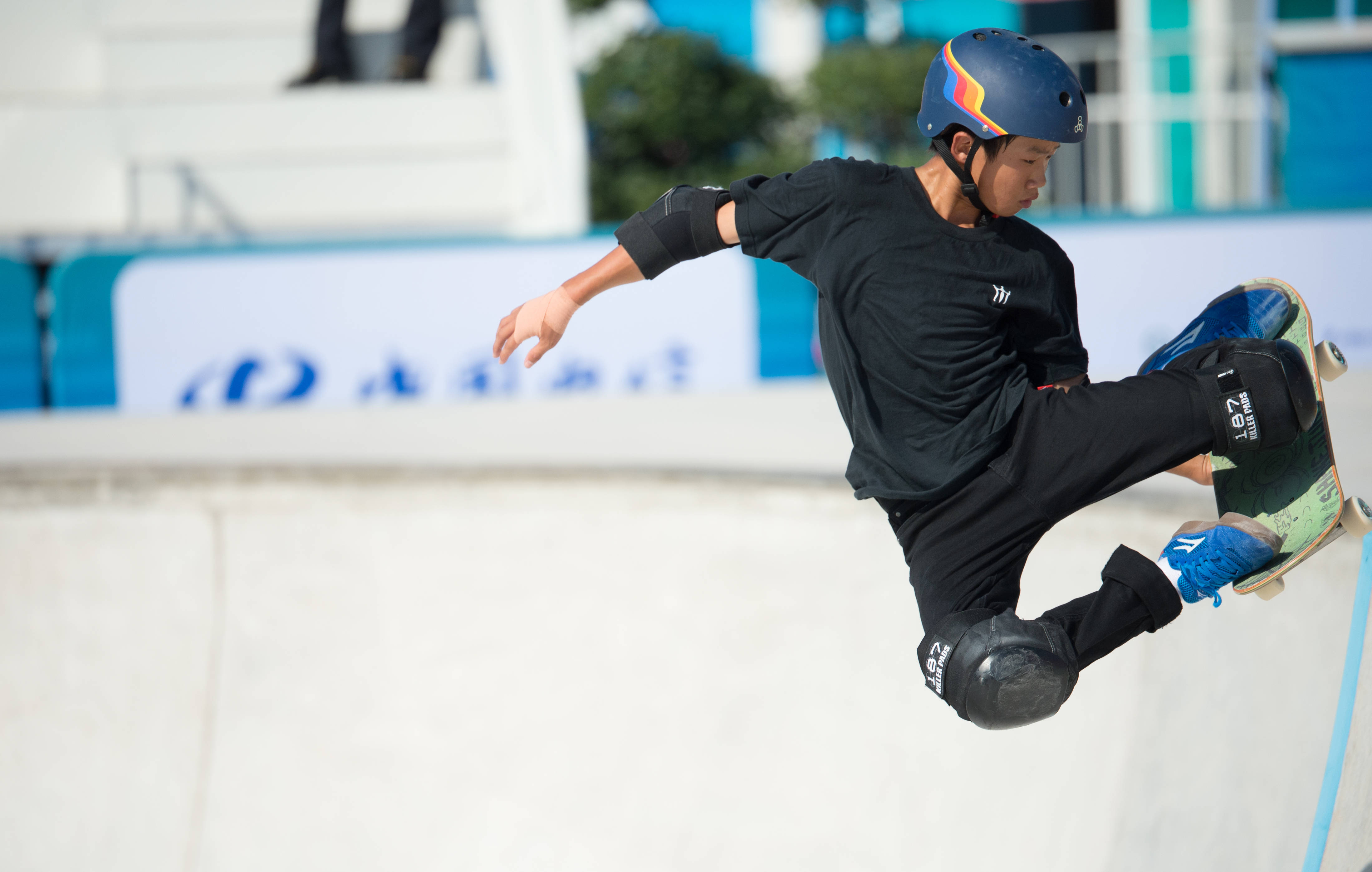 滑板男子碗池赛决赛赛况