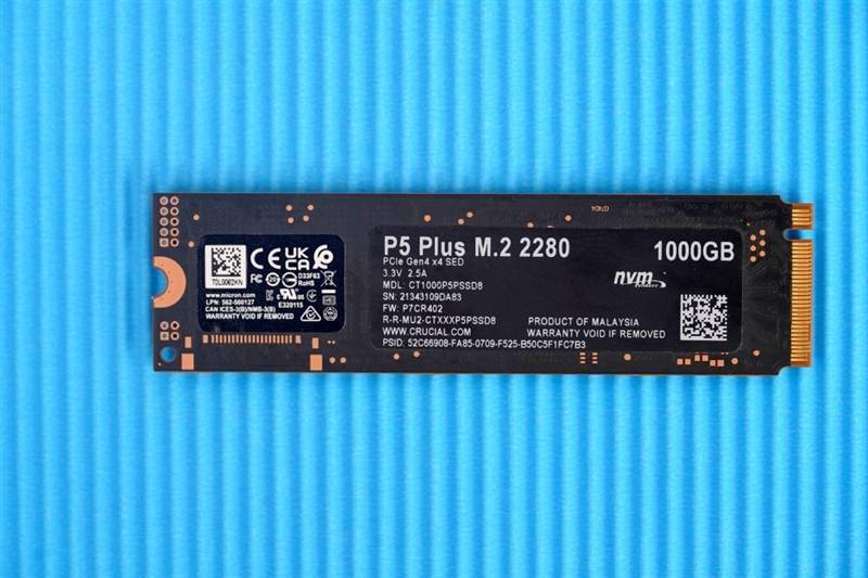 测试|英睿达P5 Plus 1TB SSD评测：176层闪存飚出6.7GB/s 还真不贵